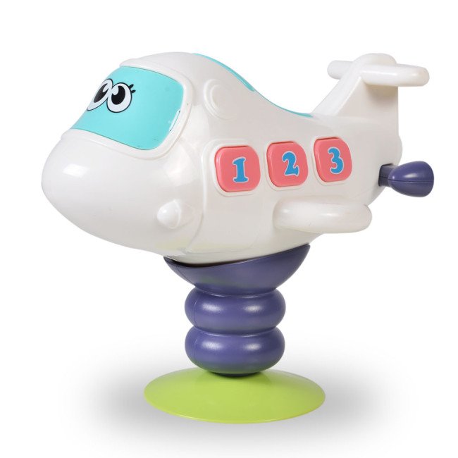 Baby Musical Light Up Airplane K999-139B