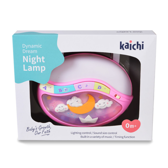 Νυχτερινό φωτιστικό Dynamic dream pink K999-108G