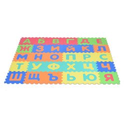 Μαλακό παζλ-χαλί Κυριλλικό (A-Z) 30 τμχ - 1002BG/30B3