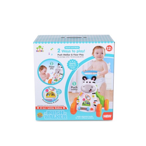 Παιχνίδι περιπατητής Little Zebra 2 σε 1 Παιχνίδι περιπατητής Little Zebra 2 σε 1