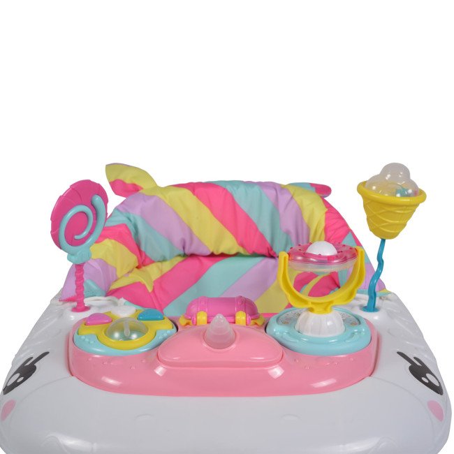 Μονόκερος baby walker ροζ