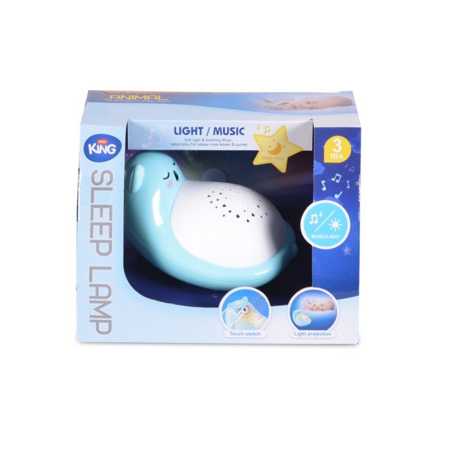 Νυχτερινό φωτιστικό Animal Lamp μπλε 11805 Νυχτερινό φωτιστικό Animal Lamp μπλε 11805