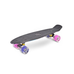 Σκέιτμπορντ Graffiti Pink LED 22"