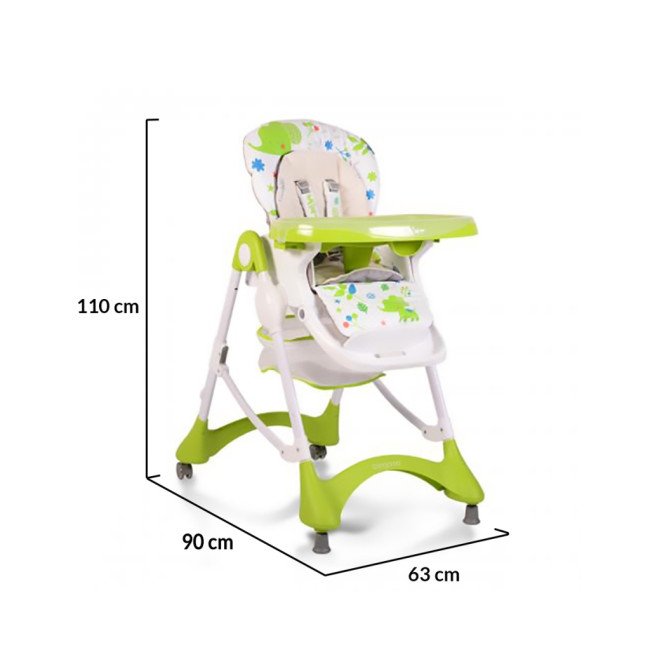 Παιδική καρέκλα τραπεζαρίας Mint green