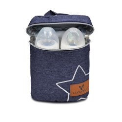 Thermal bag για μπουκάλια Charlie denim