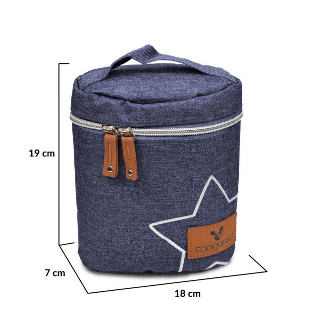 Thermal bag για μπουκάλια Charlie denim Thermal bag για μπουκάλια Charlie denim