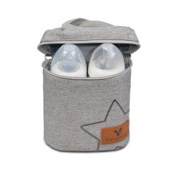 Thermal bag για μπουκάλια Charlie ανοιχτό γκρι