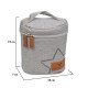 Thermal bag για μπουκάλια Charlie ανοιχτό γκρι Thermal bag για μπουκάλια Charlie ανοιχτό γκρι