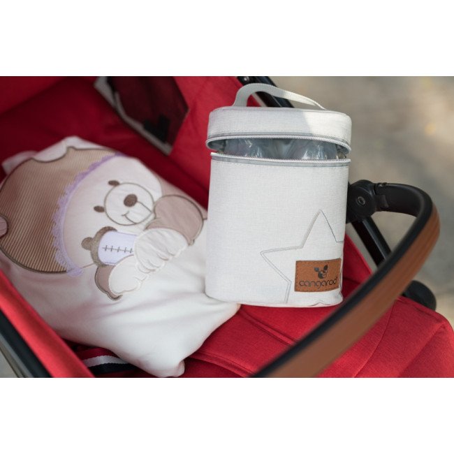 Thermal bag για μπουκάλια Charlie ανοιχτό γκρι Thermal bag για μπουκάλια Charlie ανοιχτό γκρι