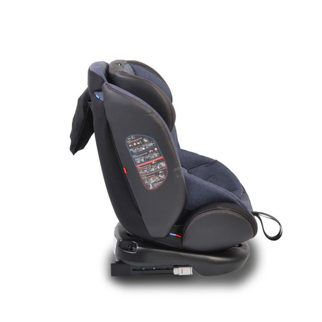 Κάθισμα αυτοκινήτου με σύστημα Isofix Pilot 360° denim Κάθισμα αυτοκινήτου με σύστημα Isofix Pilot 360° denim