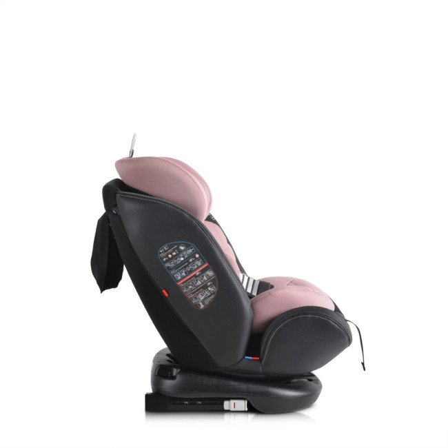 Κάθισμα αυτοκινήτου με σύστημα Isofix Pilot 360° ροζ