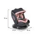 Κάθισμα αυτοκινήτου με σύστημα Isofix Pilot 360° ροζ