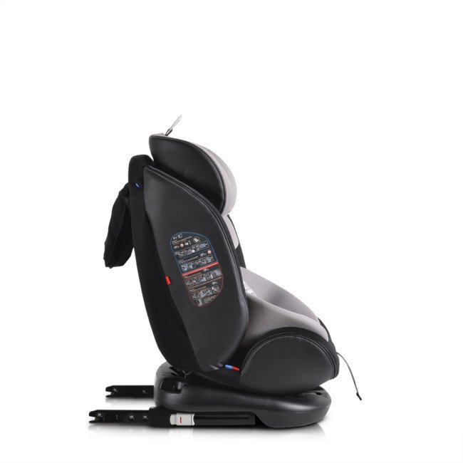 Κάθισμα αυτοκινήτου με σύστημα Isofix Pilot 360° γκρι