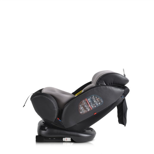 Κάθισμα αυτοκινήτου με σύστημα Isofix Pilot 360° γκρι