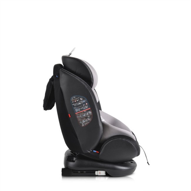 Κάθισμα αυτοκινήτου με σύστημα Isofix Pilot 360° γκρι