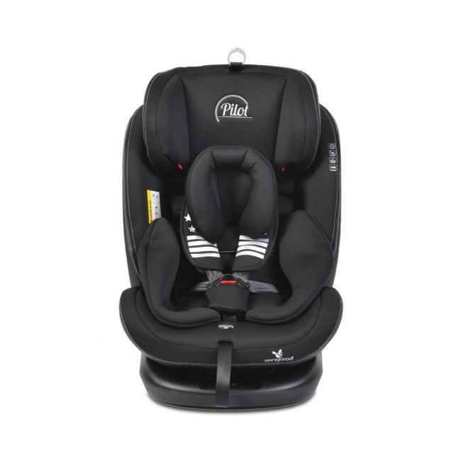 Κάθισμα αυτοκινήτου με σύστημα Isofix Pilot 360° μαύρο Κάθισμα αυτοκινήτου με σύστημα Isofix Pilot 360° μαύρο