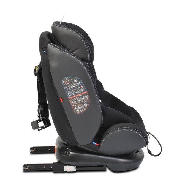 Κάθισμα αυτοκινήτου με σύστημα Isofix Pilot 360° μαύρο Κάθισμα αυτοκινήτου με σύστημα Isofix Pilot 360° μαύρο