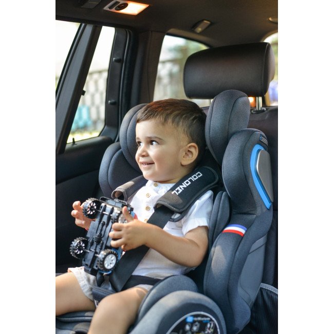 Κάθισμα αυτοκινήτου Colonel 360° σκούρο γκρι
