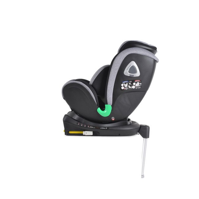 Κάθισμα αυτοκινήτου Commodore I-Size με σύστημα Isofix 360° σκούρο γκρι