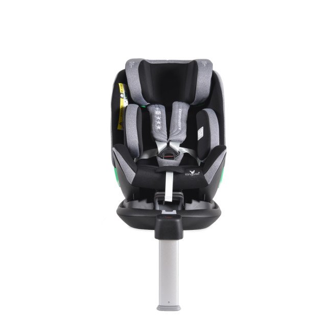 Κάθισμα αυτοκινήτου Commodore I-Size με σύστημα Isofix 360° σκούρο γκρι