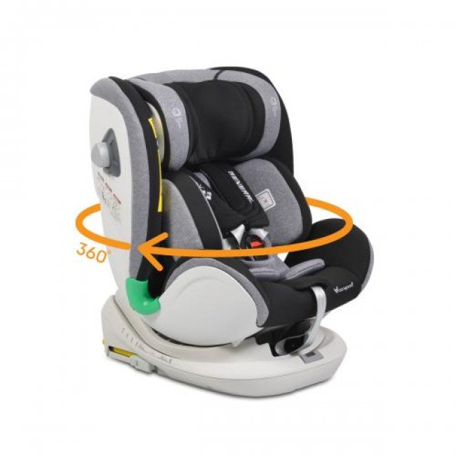 Κάθισμα αυτοκινήτου General I-Size με σύστημα Isofix 360° γκρι