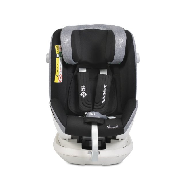 Κάθισμα αυτοκινήτου General I-Size με σύστημα Isofix 360° γκρι