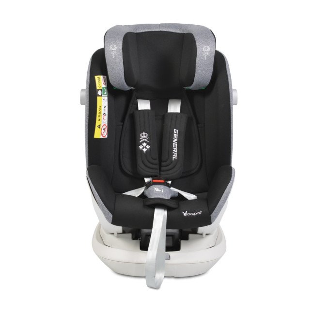 Κάθισμα αυτοκινήτου General I-Size με σύστημα Isofix 360° γκρι