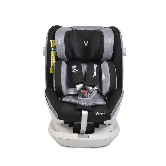 Κάθισμα αυτοκινήτου General I-Size με σύστημα Isofix 360° γκρι