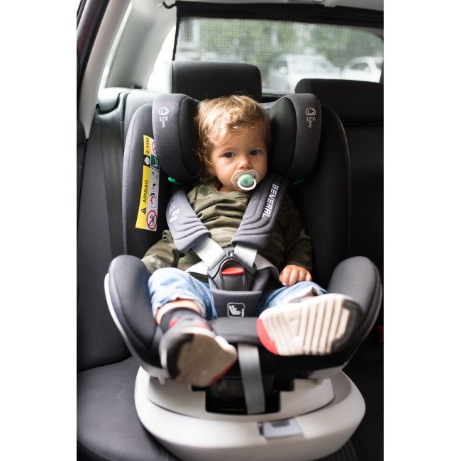 Κάθισμα αυτοκινήτου General I-Size με σύστημα Isofix 360° μαύρο