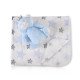 Βρεφική κουβέρτα 90/75 cm με παιχνίδι Blue Bear Βρεφική κουβέρτα 90/75 cm με παιχνίδι Blue Bear
