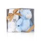 Βρεφική κουβέρτα 90/75 cm με παιχνίδι Blue Bear Βρεφική κουβέρτα 90/75 cm με παιχνίδι Blue Bear