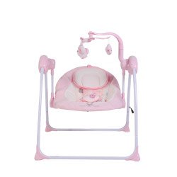 Ηλεκτρική κούνια Baby Swing+ ροζ
