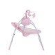 Ηλεκτρική κούνια Baby Swing+ ροζ