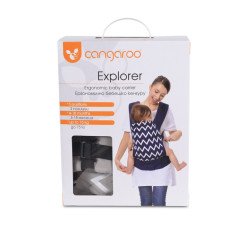 Εργονομικό καγκουρό Explorer μπλε