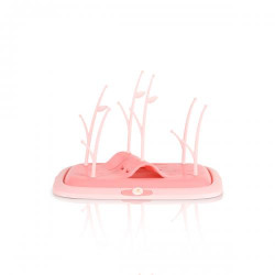 Στεγνωτήριο για μπουκάλια και αξεσουάρ Coral pink Στεγνωτήριο για μπουκάλια και αξεσουάρ Coral pink