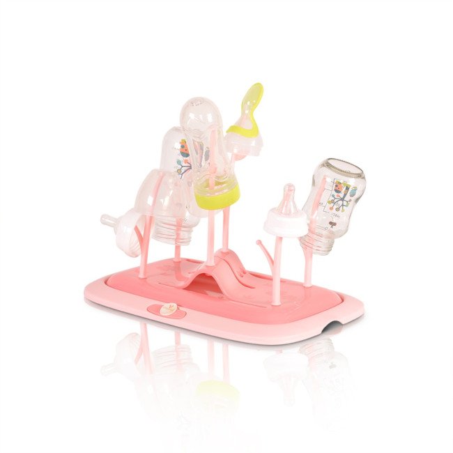 Στεγνωτήριο για μπουκάλια και αξεσουάρ Coral pink Στεγνωτήριο για μπουκάλια και αξεσουάρ Coral pink