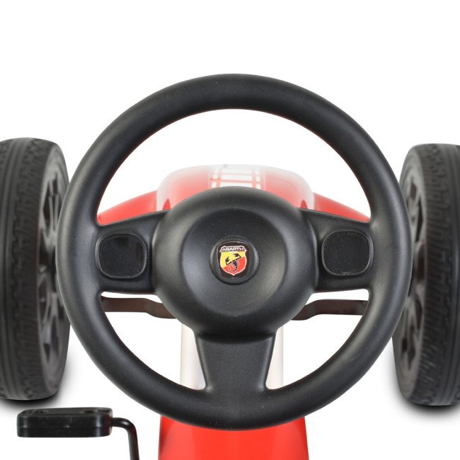 Καρτ αυτοκίνητο Abarth 500 Assetto corse κόκκινο
