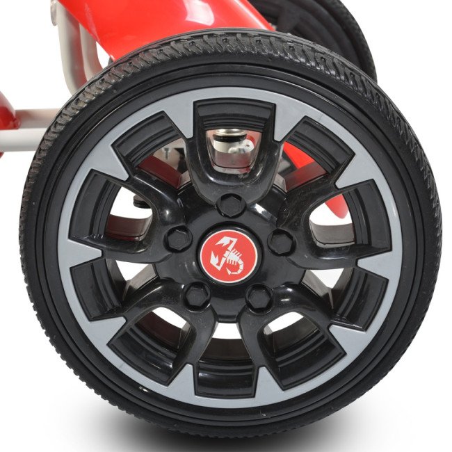 Καρτ αυτοκίνητο Abarth 500 Assetto corse κόκκινο