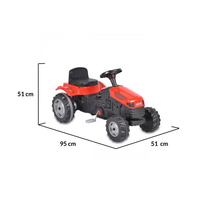 Tractor Active 07314 κόκκινο Tractor Active 07314 κόκκινο
