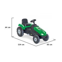 Tractor Mega 07321 πράσινο