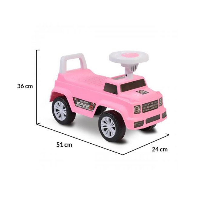 Push car Speed JY-Z12 ροζ Push car Speed JY-Z12 ροζ