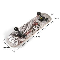 Skateboard Lux 3006 γκρι