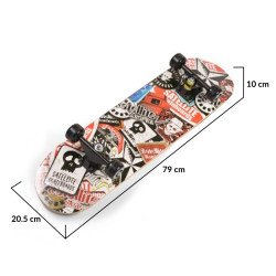 Skateboard Lux 3006 με μοτίβο