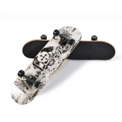 Skateboard Lux 3006 λευκό