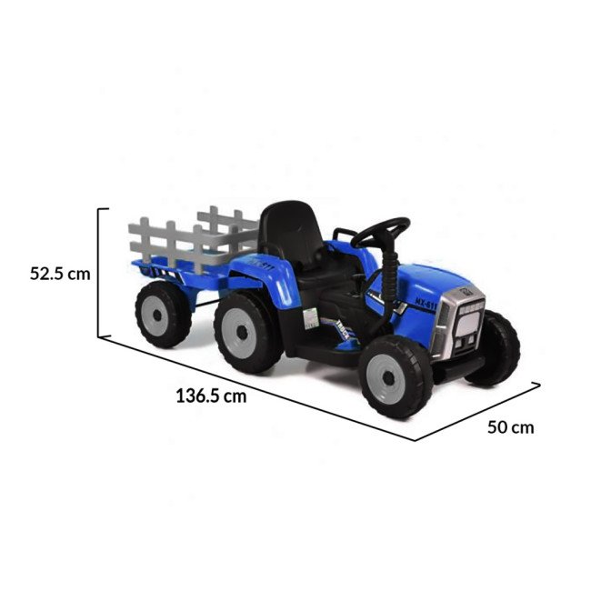 Τρακτέρ μπαταριών Farmer blue