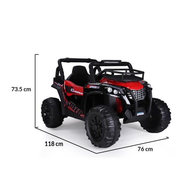 Μπαταρία Jeep Champion κόκκινο
