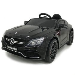 Αυτοκίνητο με μπαταρία Mercedes C63S QY1588 μαύρο μεταλλικό Αυτοκίνητο με μπαταρία Mercedes C63S QY1588 μαύρο μεταλλικό