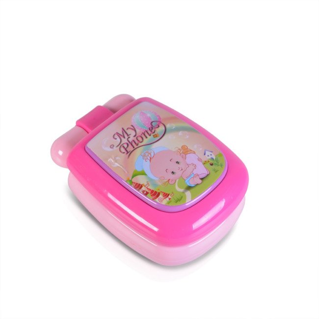 Ροζ K999-95G baby music phone με κάλυμμα Ροζ K999-95G baby music phone με κάλυμμα