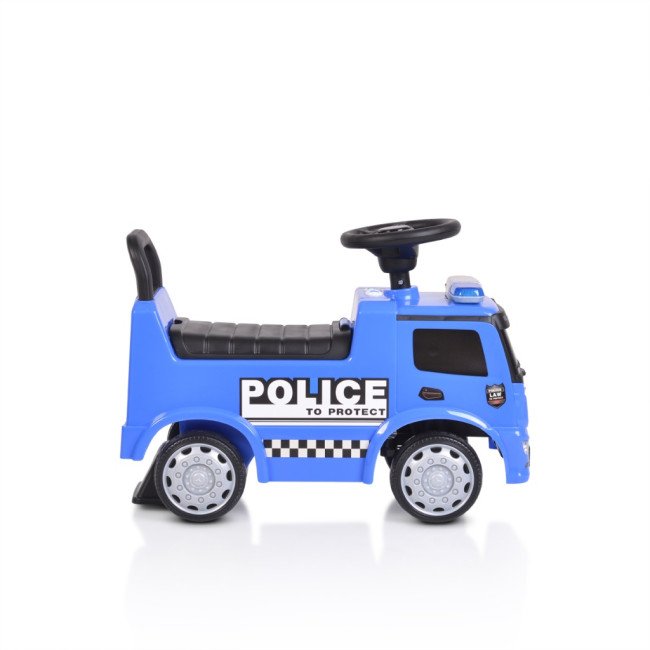 Push car Mercedes-Benz Antos Police μπλε