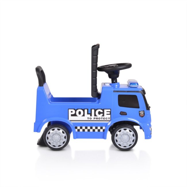 Push car Mercedes-Benz Antos Police μπλε